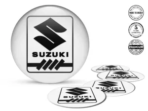 Suzuki Decalcomania Cupola Custom Stile Loghi Cerchio Pregiati